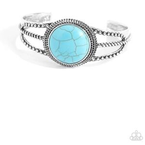 Sandstone Sojourn Blue Bracelet Turquoise Western Fashion Jewelry